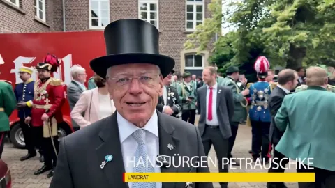 Filmszene aus Das Pfingstwunder von Korschenbroich